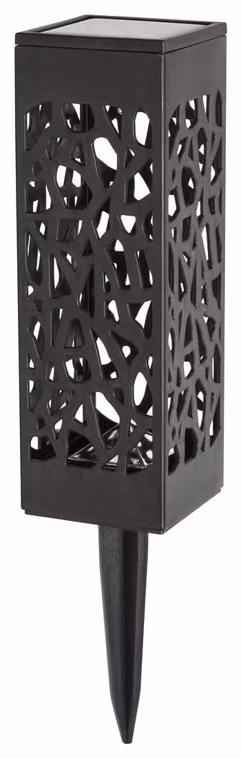 Rabalux 8949 Mora luce di picco a terra, 3000K, 2lm, nero, bianco caldo, 18cm