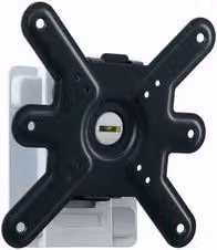 Supporto parete per monitor e TV ERARD Cliff Tilt 200 Black e Grey con attacco VESA 200 x 200 mm e portata fino a 30 kg