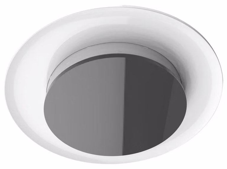 Lampada a LED rotonda da parete, grado di protezione IP65, 10W, luce bianca fredda, per interni ed esterni