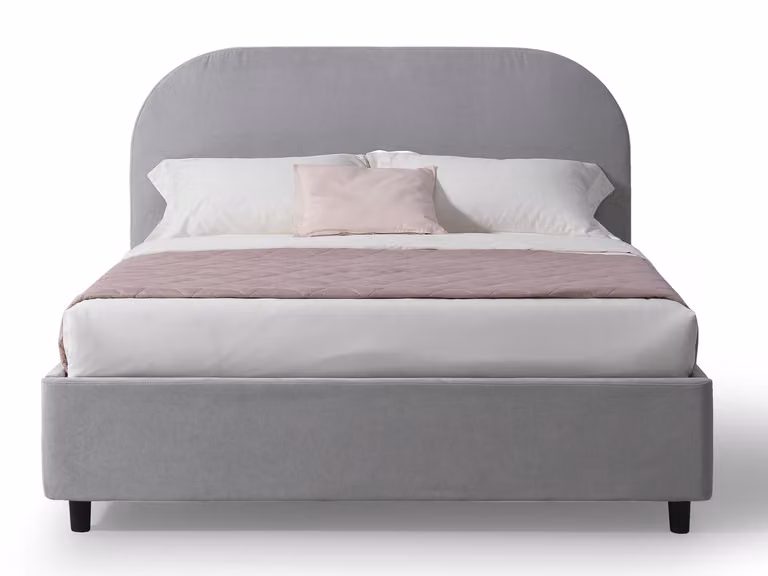 Letto Matrimoniale con Contenitore CADIZ Grigio