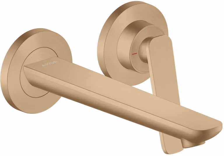 hansgrohe AXOR Citterio C Mitigeur monocommandé pour lavabo encastré pour montage mural, bec 195mm, 49110140, 49110140