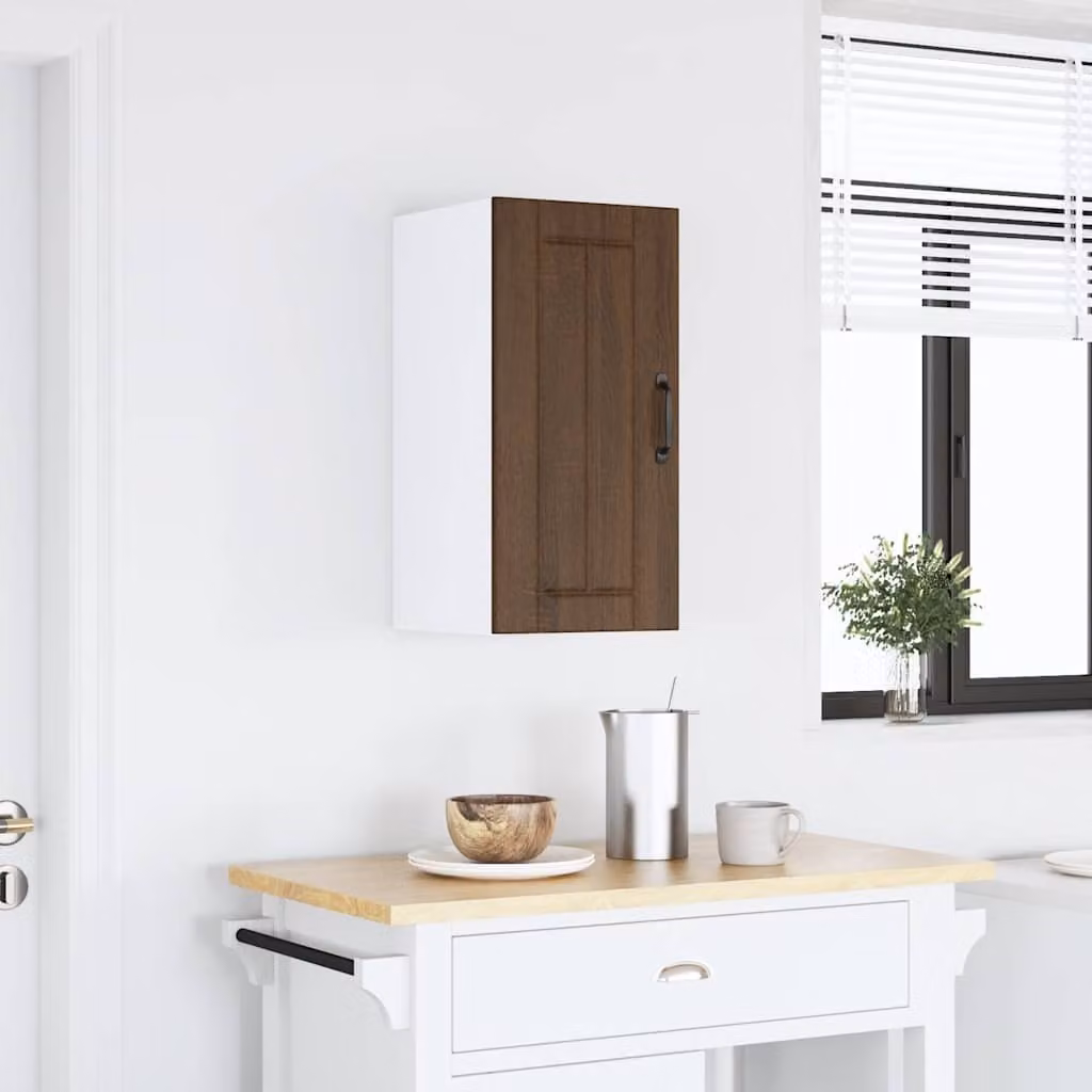 Pensile da Cucina Lucca Rovere Marrone in Legno Multistrato