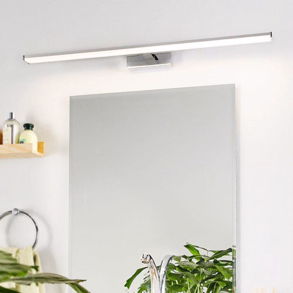 EGLO Pandella 1, Cromo, Argento, Bianco, Alluminio, Plastica, IP44, Bagno, LED, 1700 lm