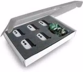 Kit di 5 telecomandi con ricevitore JCM K5GO 1100077 colore nero