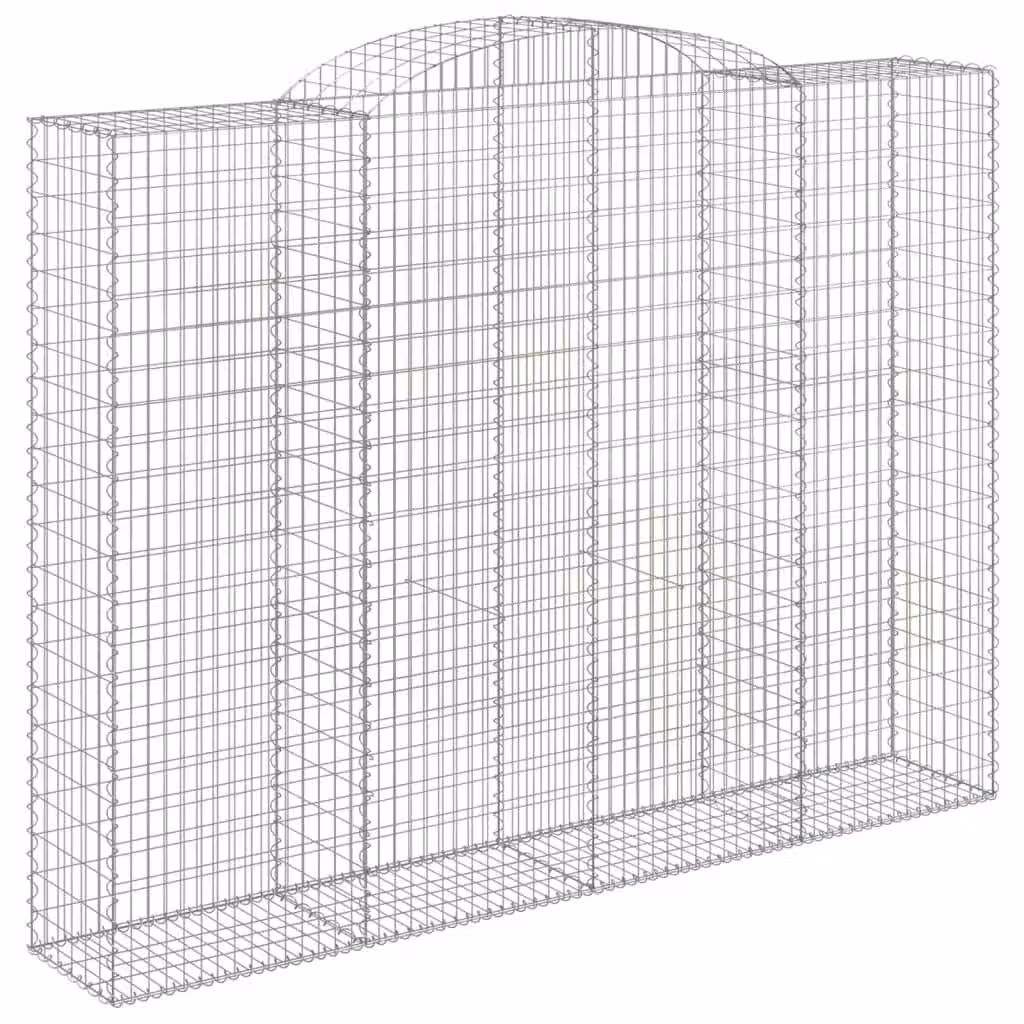 Schanskorf, 6 pezzi, a volta - 300x50x220/240 cm - Ferro zincato - Argento