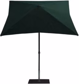 Ombrellone a palo centrale Trend Made in Italy Q200x200 cm - Verde