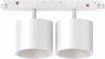 Sistema Lineare Ego Track Double Big 20w 3000k On-off Wh Ideal-lux