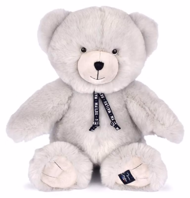 Maïlou Tradition Orso peluche bianco da 50 cm