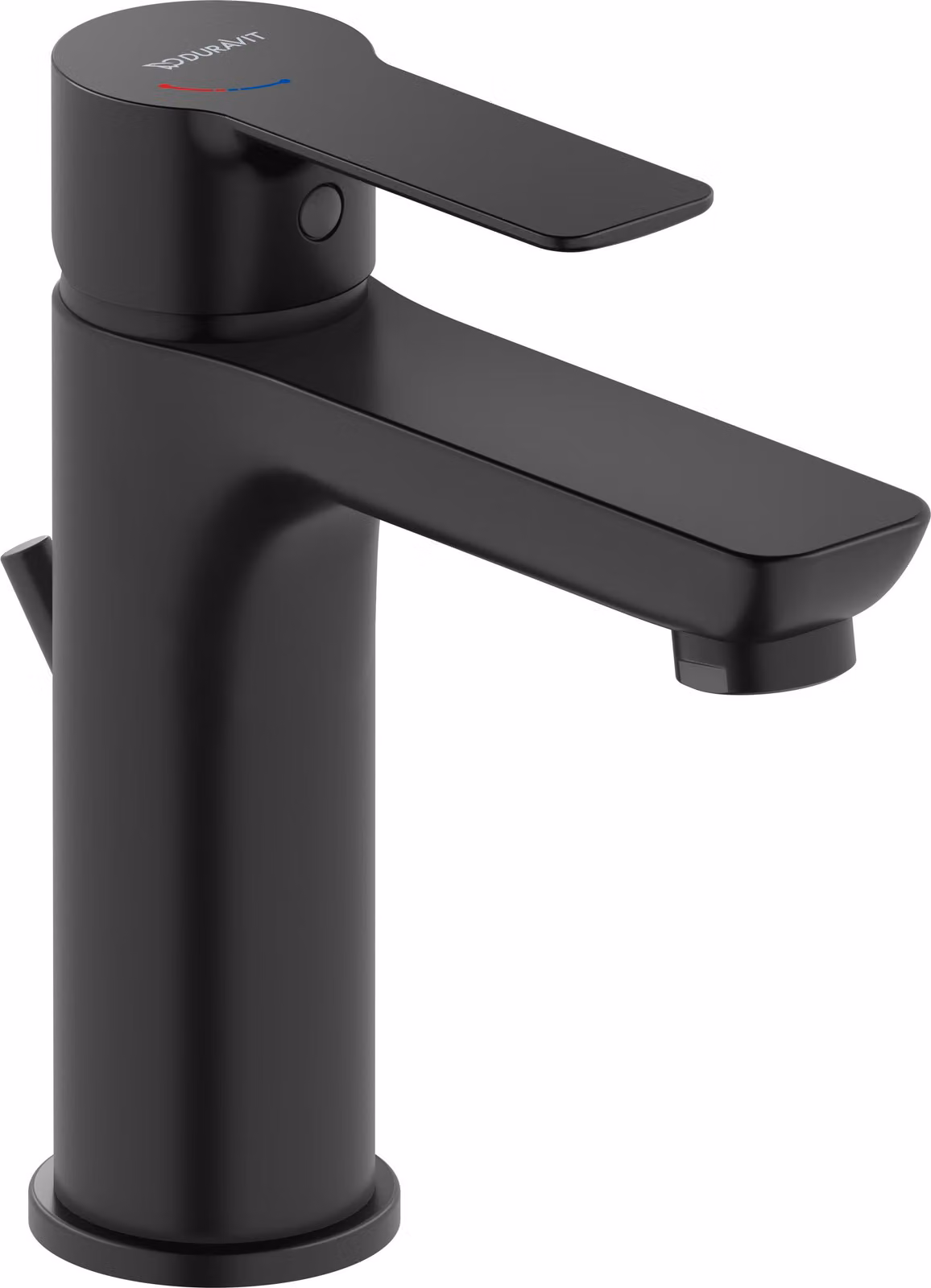 Duravit D-Code Mitigeur monocommandé pour lavabo M FreshStart et Minusflow, avec garniture d'écoulement, DC1023001046, DC1023001046