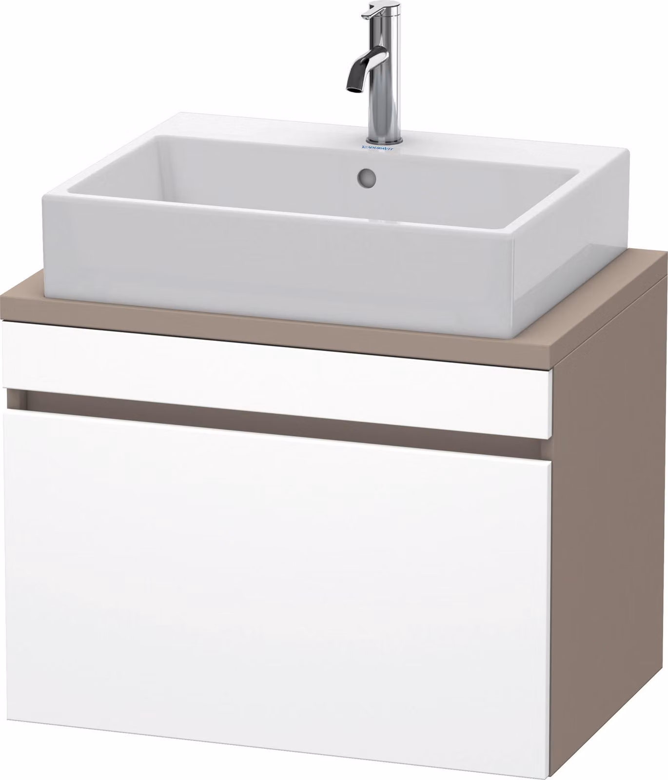 Duravit DuraStyle meuble sous-lavabo pour console compacte, 1 tiroir, 700mm, DS530101843, DS530101843