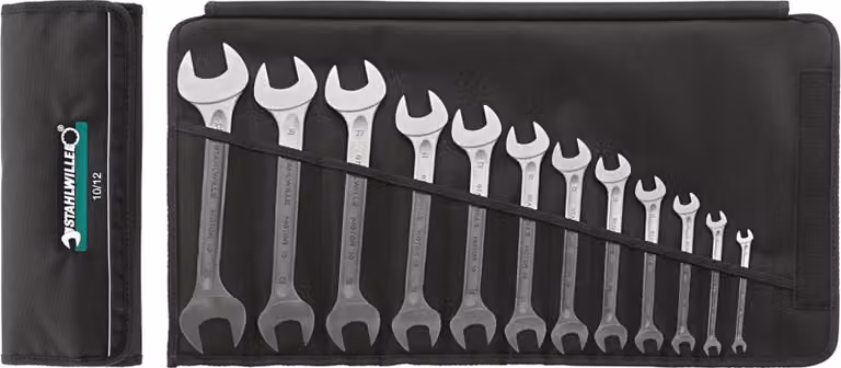 Set di chiavi doppie aperte Stahlwille 10A/7