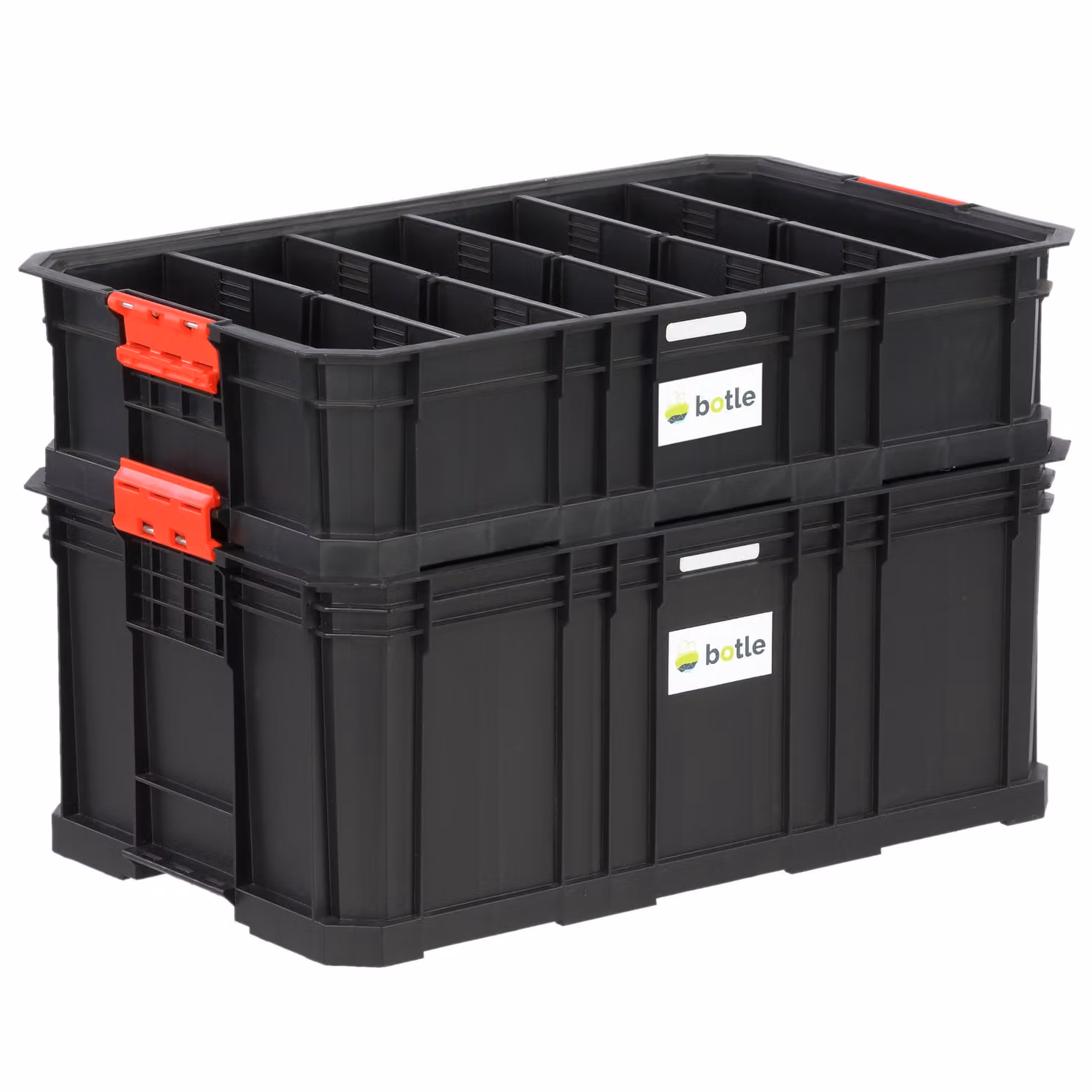 Set di cassette per attrezzi e cestello Workshop Camp Garage Serie Modular Basic