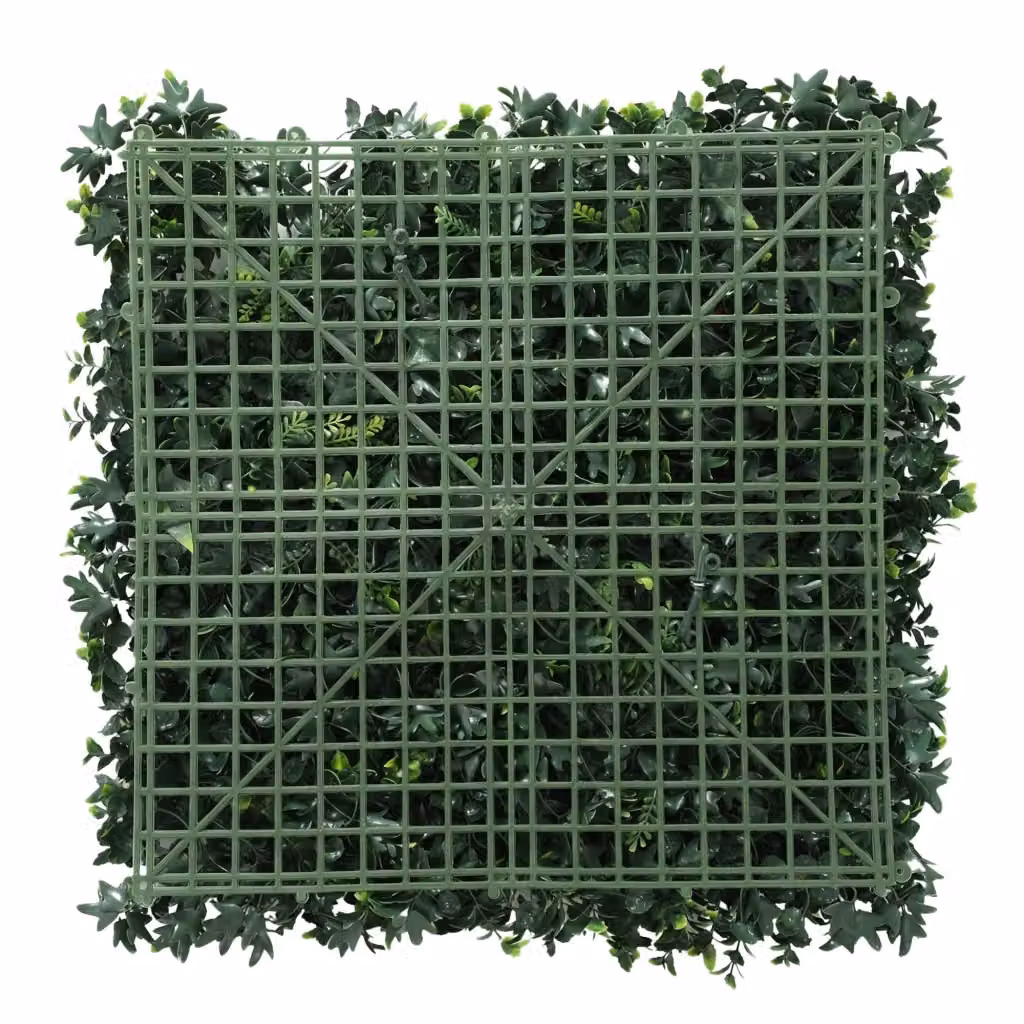 Set di 6 siepi artificiali Minimal colore verde, L/P: 50 x 50 cm – 2