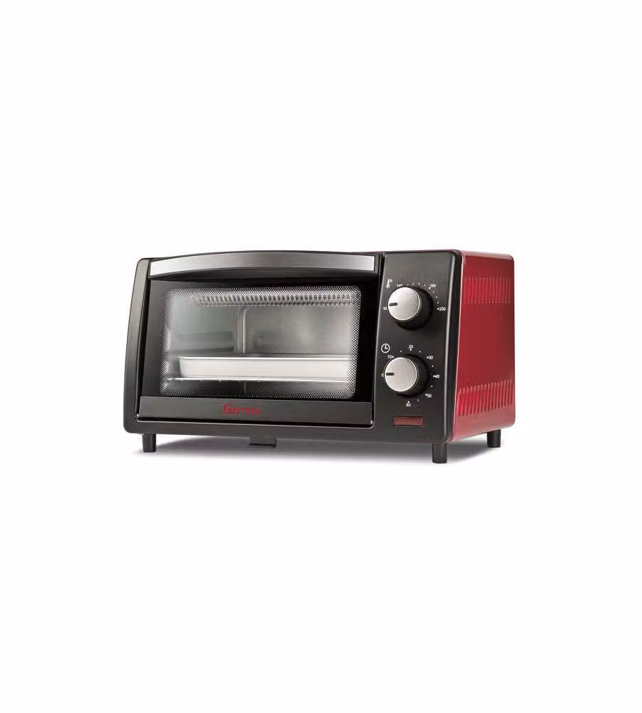 Fornetto elettrico Girmi rosso da 10 l con timer – 2