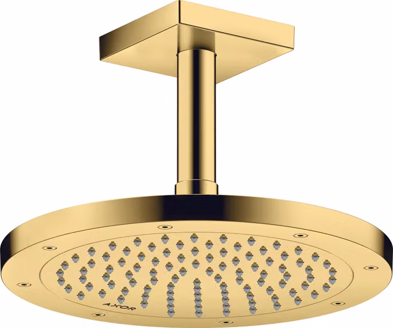 hansgrohe AXOR ShowerSolutions raccord de plafond, carré, 100mm, 26437990, 26437990