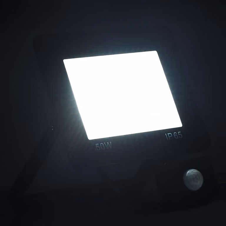 vidaXL Proiettore LED con sensore 50 W bianco freddo