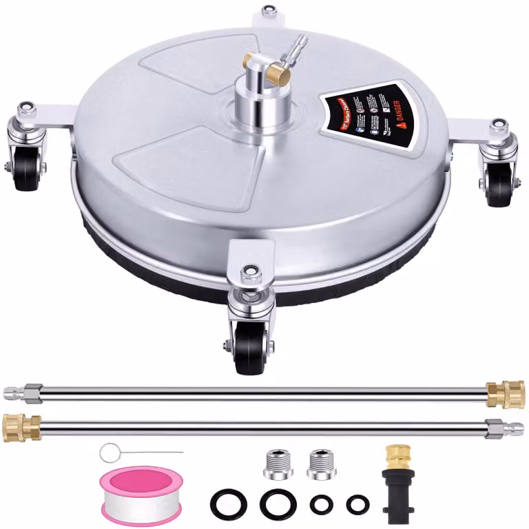 Idropulitrice per pulizia di superfici, diametro 38 cm, compatibile con modelli K2 fino a K7, pressione massima di 4000 PSI