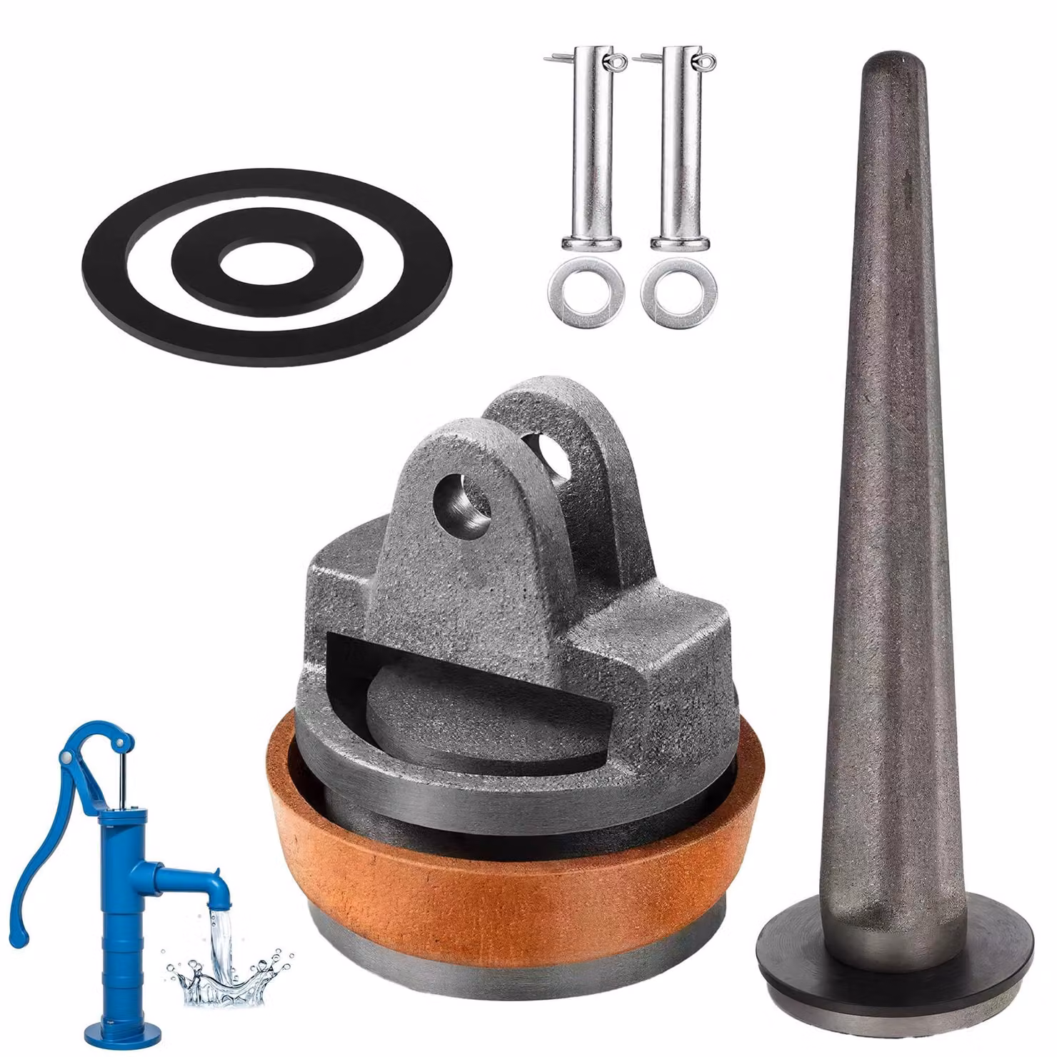 Pistone di ricambio per pompa Swing, modello 75 - Kit completo