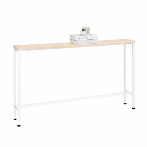 SoBuy Tavolo consolle salvaspazio 120x20x65cm per ingresso