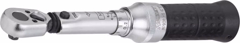 Chiave dinamometrica Hazet 6106-1CT - Nm min-max: 1–6 Nm - Tolleranza: 4% - Attacco quadrato | 6106-1CT