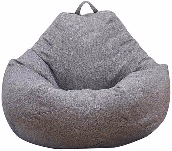 Ampio e comodo pouf senza imbottitura, per interni ed esterni