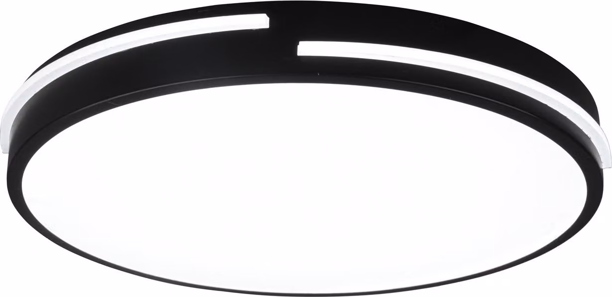 Plafone LED rotondo TACOMA bianco e nero 24W, tonalità di bianco 2700 lm, metallo, dimensioni: 5,3 x 40 x 40 cm, IP20, RL