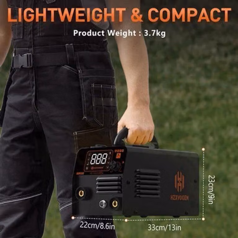 Apparecchio di saldatura - Inverter semiautomatico 3 in 1 - Saldatura senza gas - Colore nero