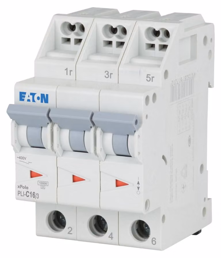 Eaton PLI-C16/3 Stromunterbrecher Miniatur-Leistungsschalter Typ C (101321)