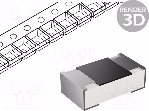 Resistenza: film sottile, 0,1%, 0805, 8,06 kΩ, 125 mW, SMD, -55 ÷ 155 °C, ERA6AEB8061V, di precisione