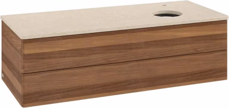 Mobiletto V&B senza struttura frontale, con illuminazione Antao 120x36x50cm, HL, WBP botti