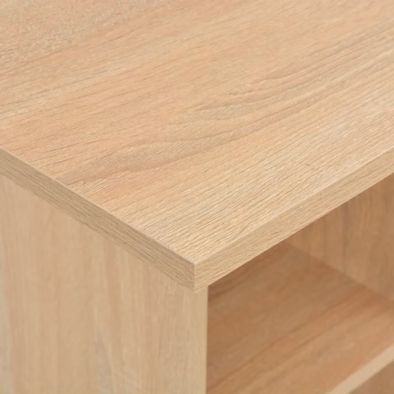 vidaXL Tavolo da bar marrone rovere 60x60x110 cm