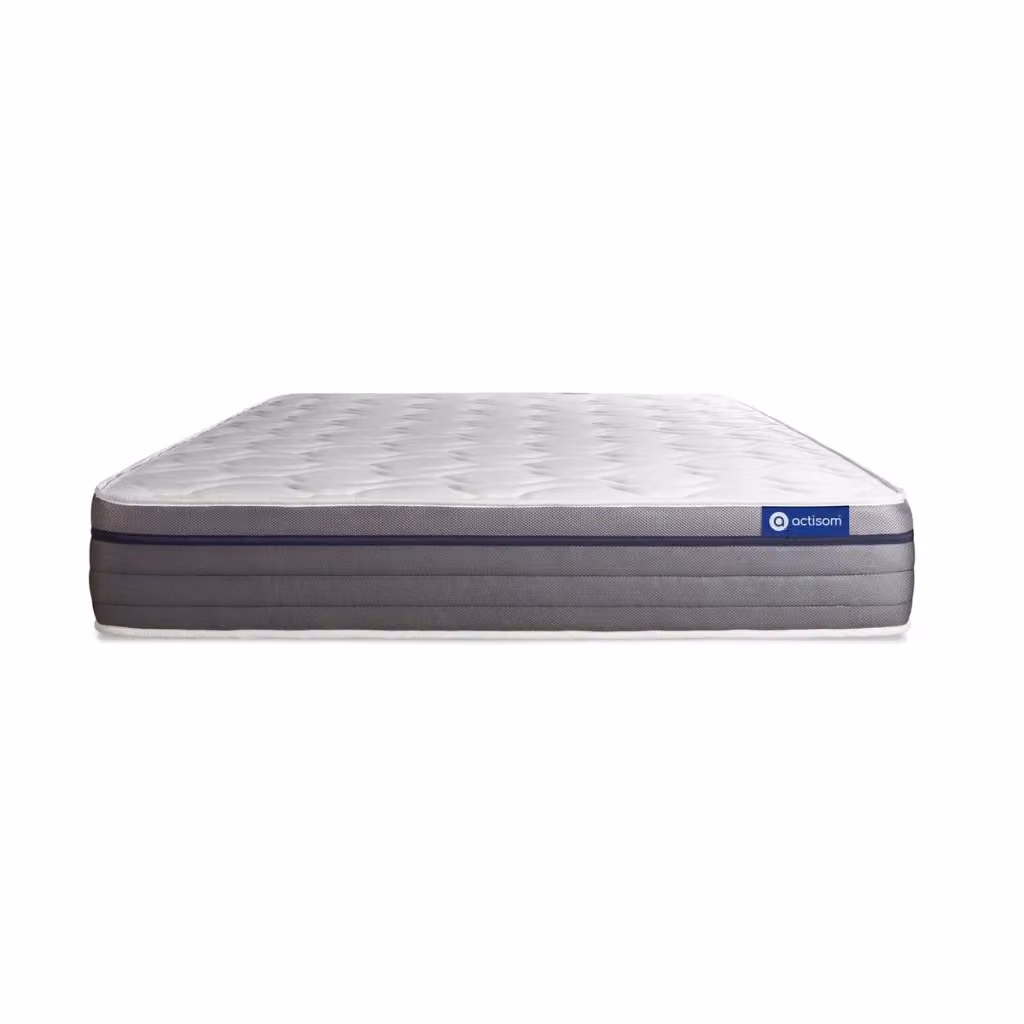 Materasso Actimemo Zen Actisom in Memory Foam Bilanciato Bianco L: 130 cm, P: 200 cm, H: 26 cm – 2