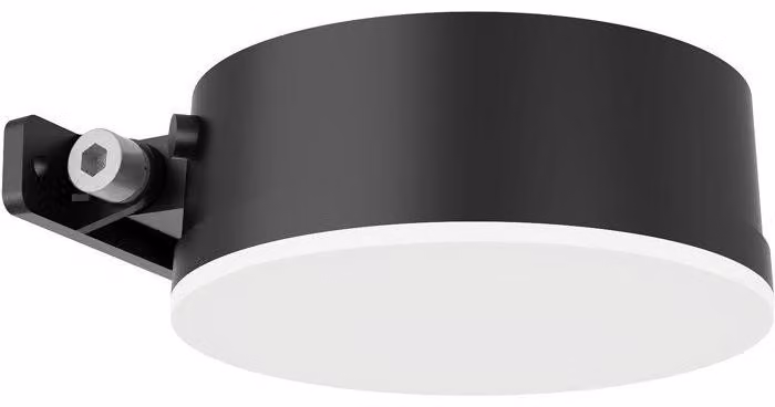 Applique da parete solare Philips Vynce, forma rotonda, illuminazione esterna senza fili, colore nero