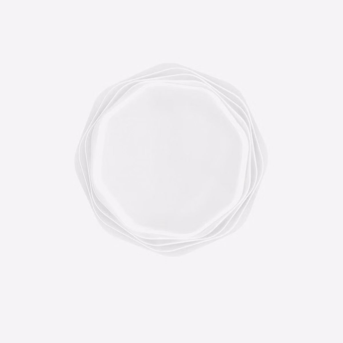 Plafoniera a LED DAISY in acrilico bianco, 24 W, con 3 livelli di CCT, 42 cm.