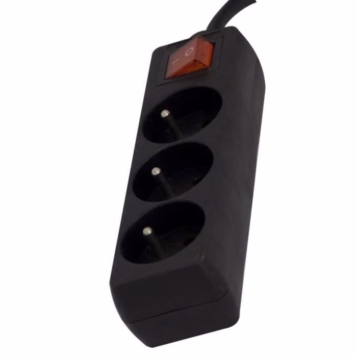 UNIVERSEEL - TCD nero con cavo 3X16A. Interruttore 1, 5 m -