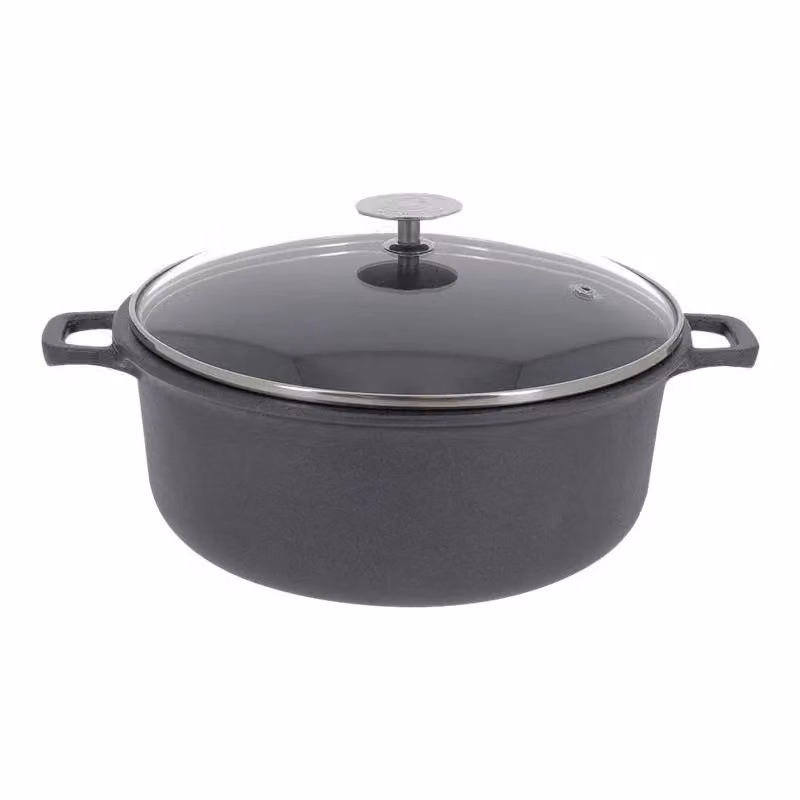 Padella da friggere De Buyer Country in alluminio pressofuso con rivestimento antiaderente per induzione, diametro 24 cm, marrone e grigio – 2