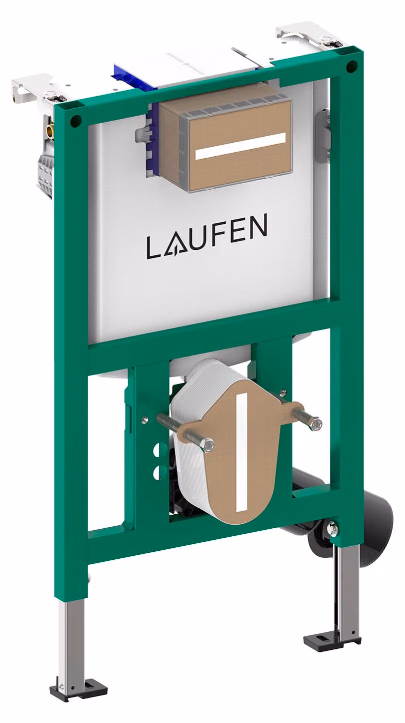 LAUFEN INEOLINK élément dinstallation, avec réservoir de chasse pour WC suspendu, hauteur de construction basse 820mm, H9271050000001, H9271050000001