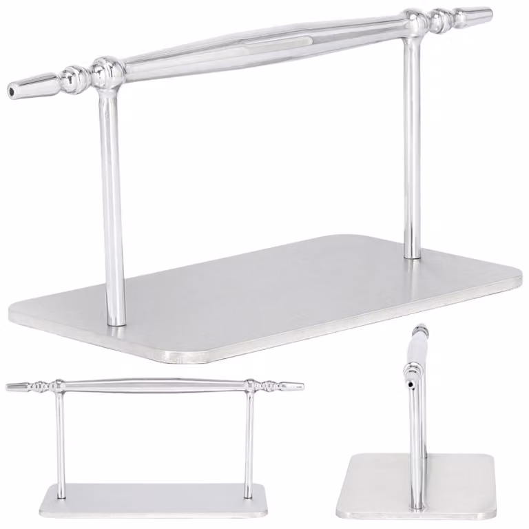 Poggiapiedi da parrucchiere Cromato antiscivolo N-20