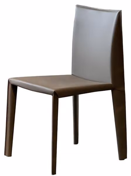 Stuhl Luxus Sessel Esszimmer Holz Leder Möbel Einrichtung Lehnstuhl Stühle