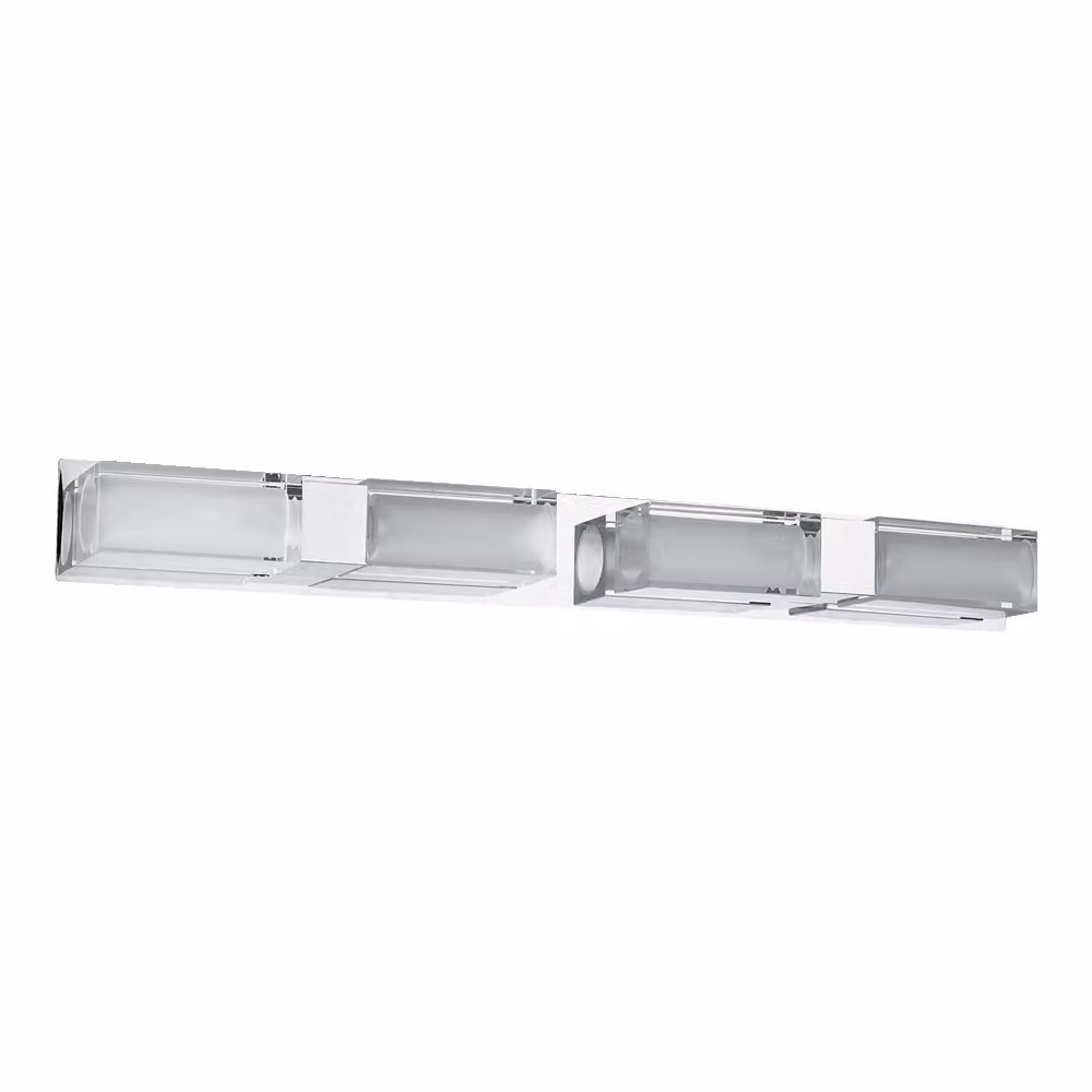 Applique CASIUS 4xG9/33W, argento/opaco, L: 53 L: 7,5 H: 6 cm, attacco G9