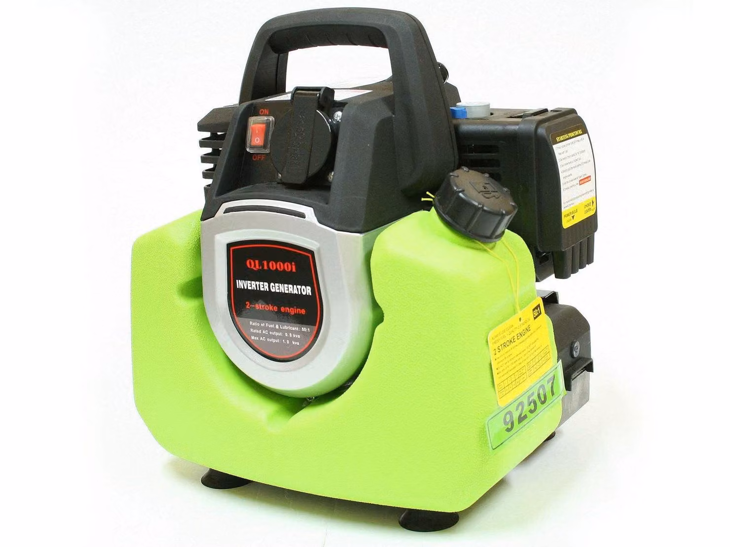 Varan Motors - 92507 GENERATORE PORTATILE GENERATORE DI EMERGENZA 1000W GENERATORE DI POTENZA 2 ACT