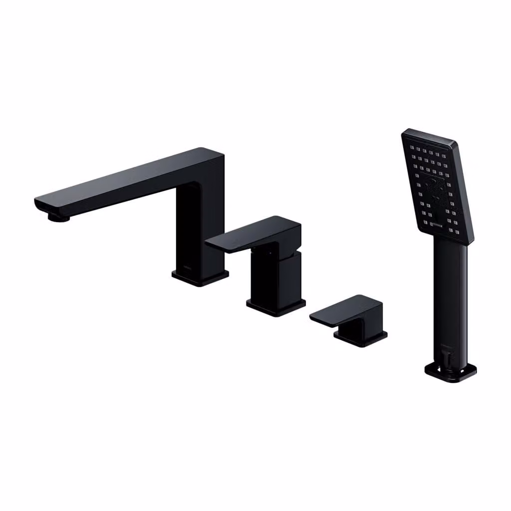Miscelatore per vasca a 4 fori PARMA nero opaco /BLM/ (PM7432BL)