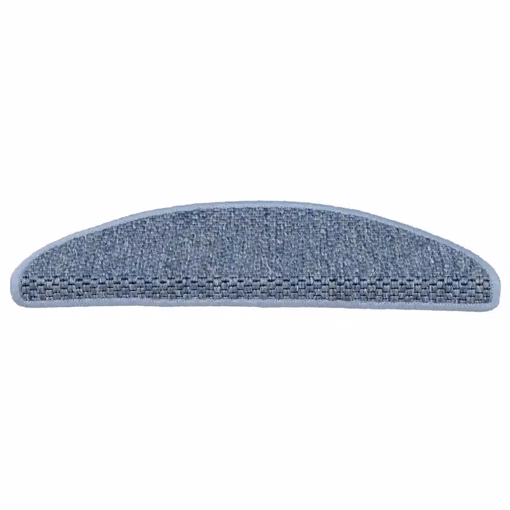 Set di 30 tappeti autoadesivi per scale vidaXL con aspetto sisal, colore blu, L: 56 cm, P: 17 cm, H: 3 cm – 2