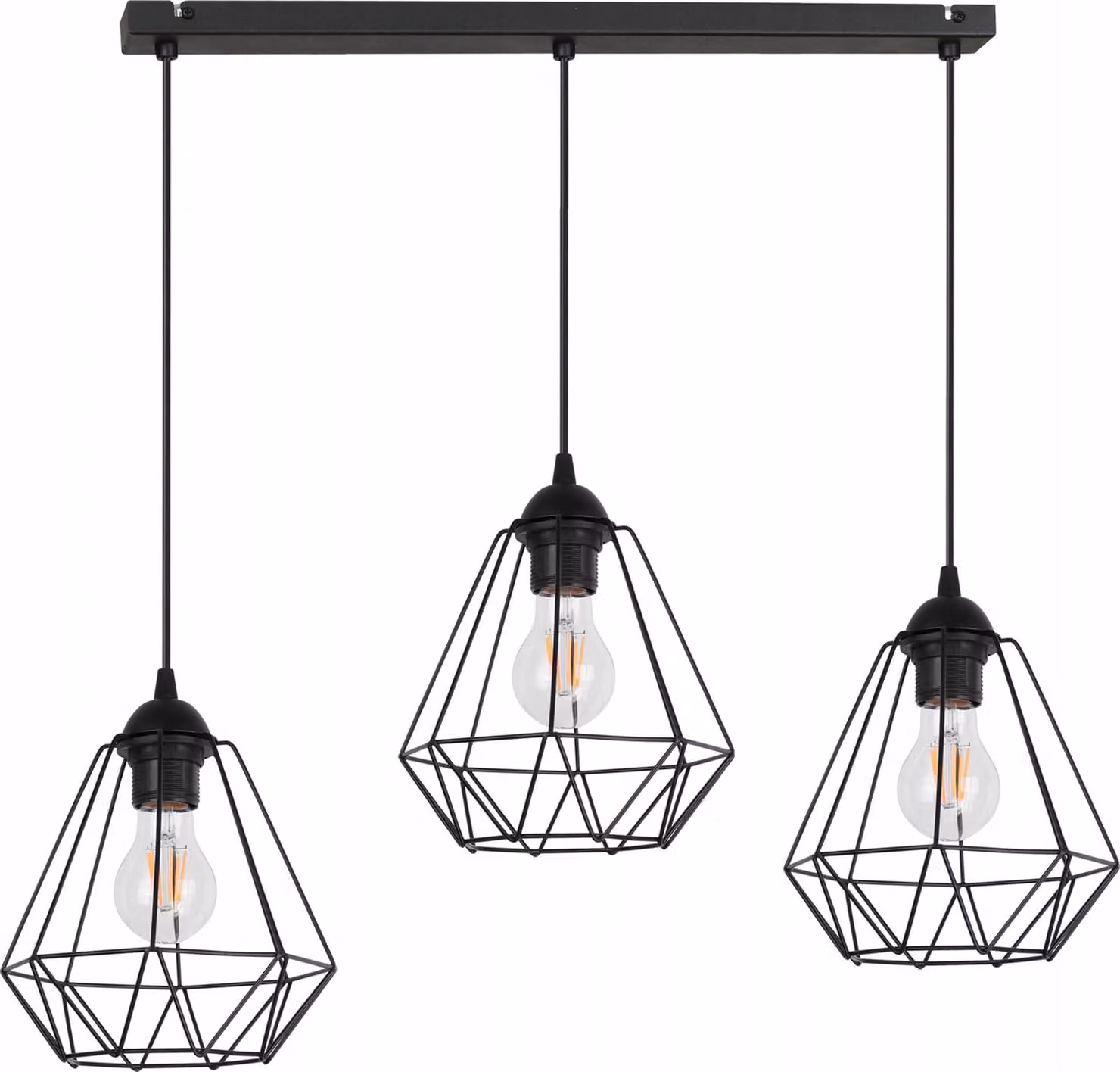 Lampada da soffitto Diamond Loft Edison Retro