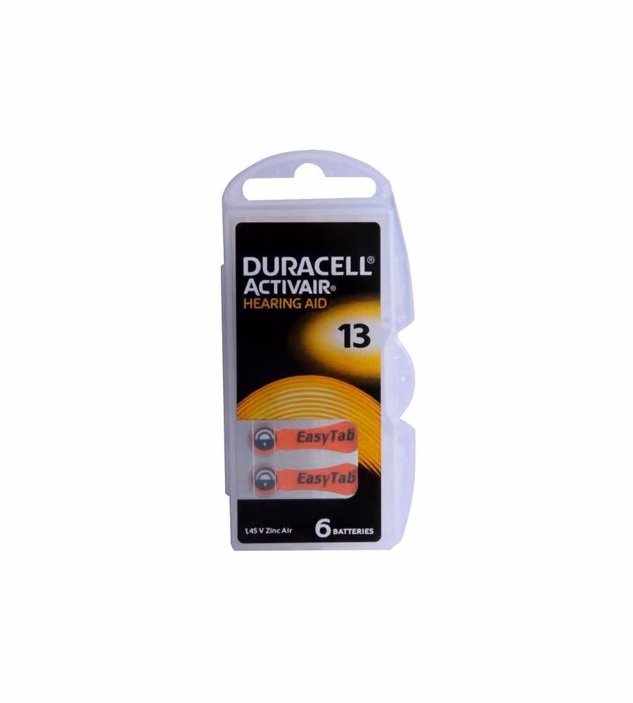 Pila Bottone Hearing Aid       Pz 6  Da13 Duracell
