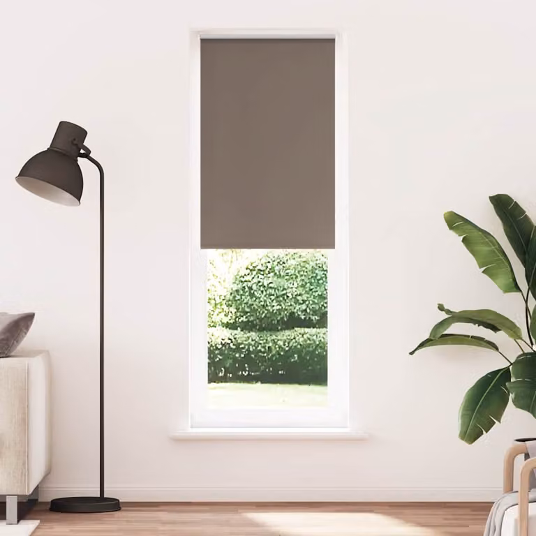 Tenda a Rullo Oscurante e Termoisolante vidaXL in Poliestere, L: 80 cm, H: 230 cm