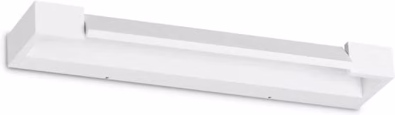 Applique da parete contemporanea Balance IDEAL LUX in alluminio bianco con LED da 12W 3000K IP20
