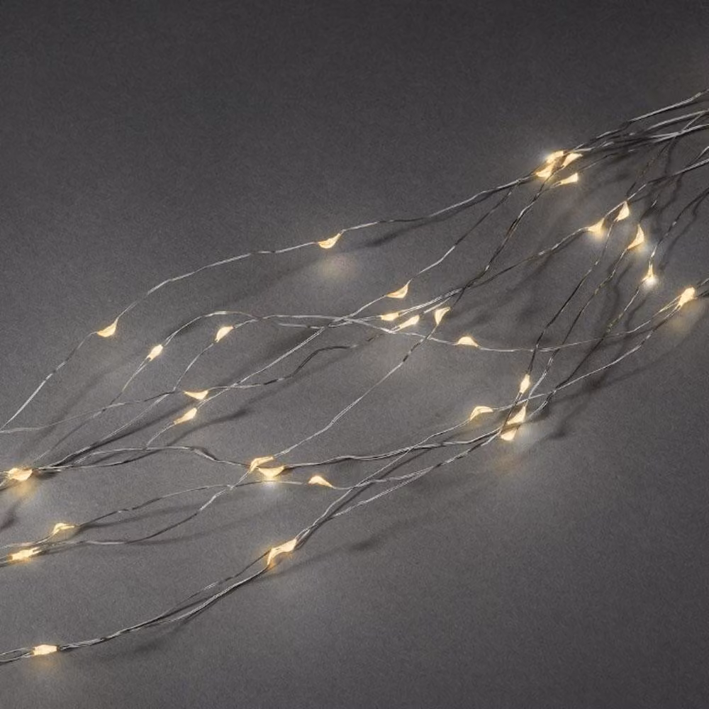 Illuminazione per albero di Natale 400 LED - bianco caldo - 50 m