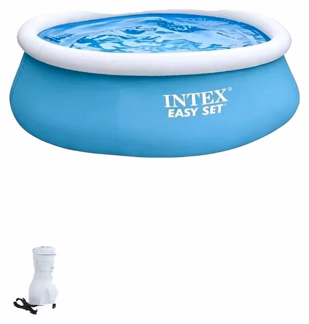Piscina, design portatile, divertimento adatto alle famiglie, pompa e filtro per piscina