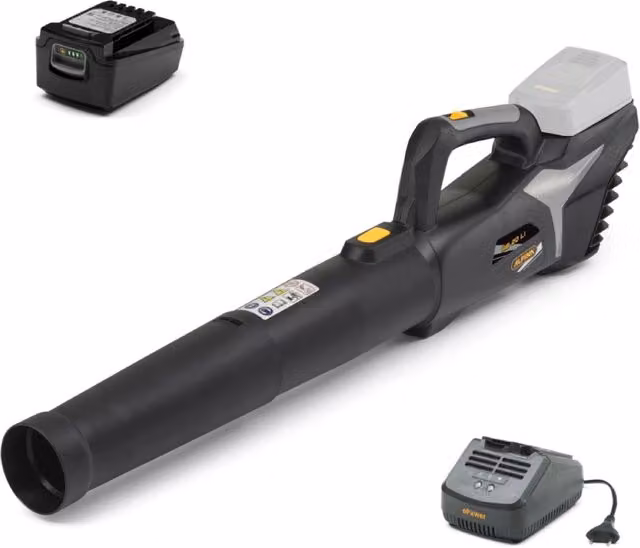 Soffiatore a batteria Alpina nero per adulti